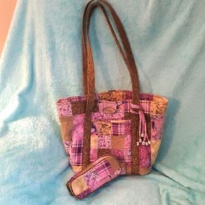 Donna Sharp purse and glasses case